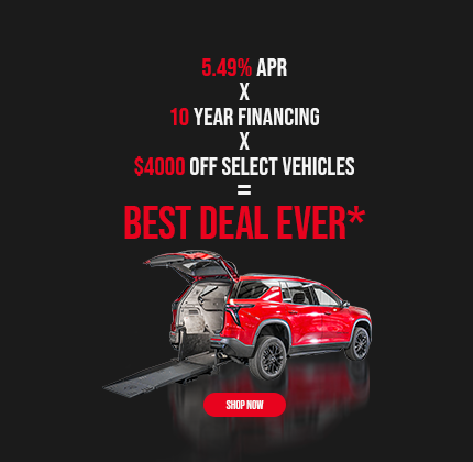 Mobile Image - Wheelchair accessible vehicle - Best deal ever - 5_49% APR
