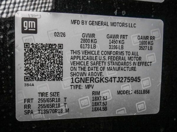 2026 Chevrolet Traverse FWD LT