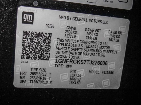 2026 Chevrolet Traverse FWD LT