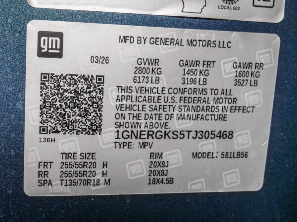 2026 Chevrolet Traverse FWD LT