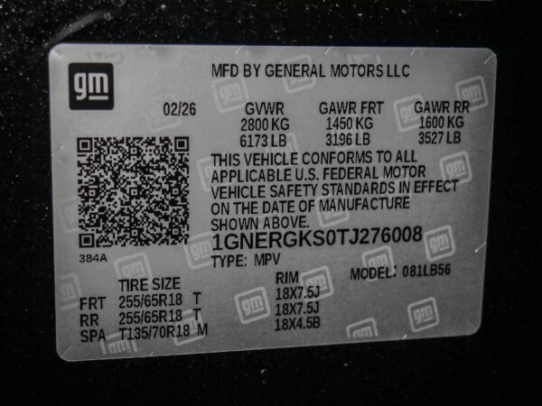 2026 Chevrolet Traverse FWD LT
