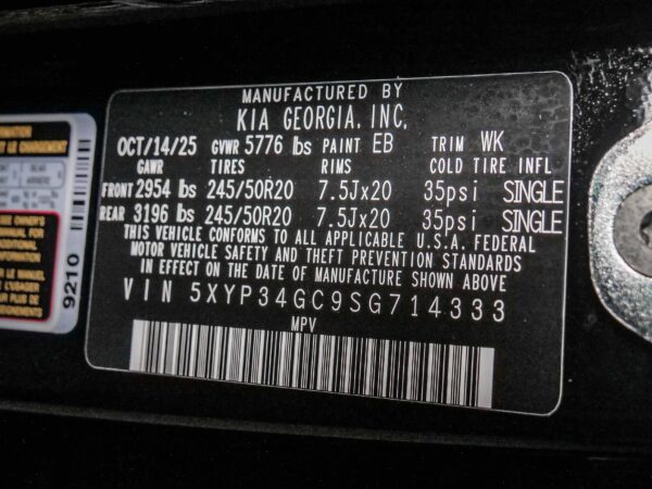 2025 Kia Telluride EX
