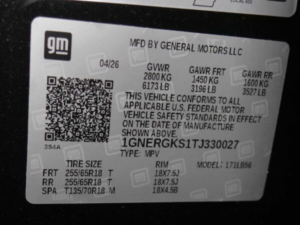 2026 Chevrolet Traverse FWD LT