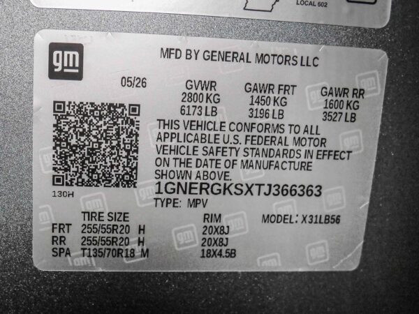 2026 Chevrolet Traverse FWD LT