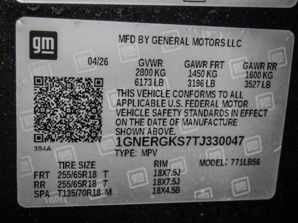 2026 Chevrolet Traverse FWD LT