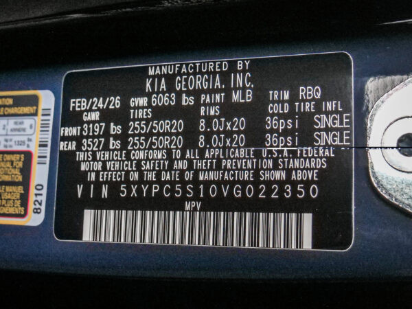 2027 Kia Telluride EX
